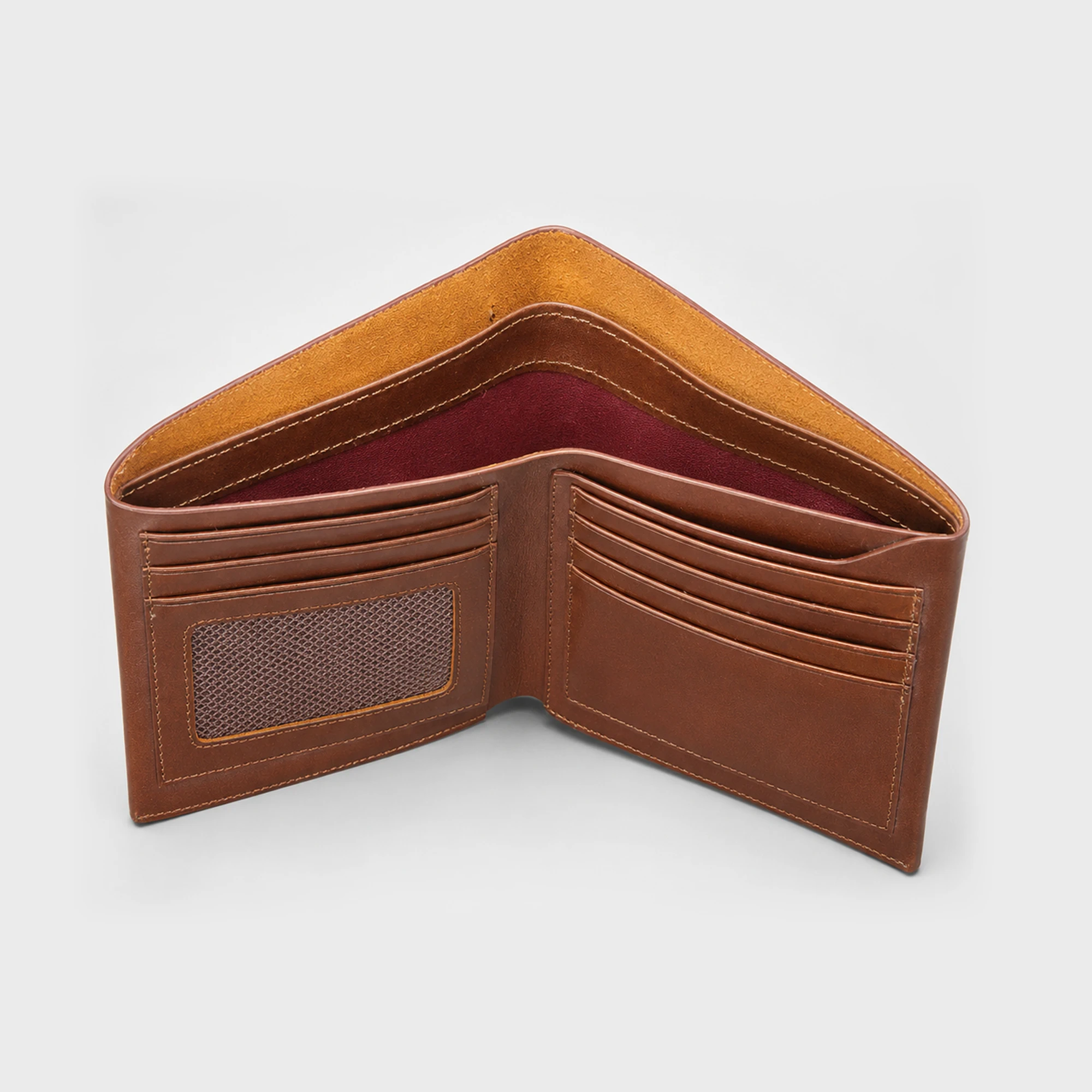 Rovex Bifold Leather Wallet Chocolate - DWR301C 